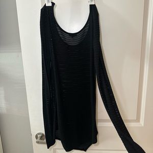 Black dress/shirt .. wore once.. no tags